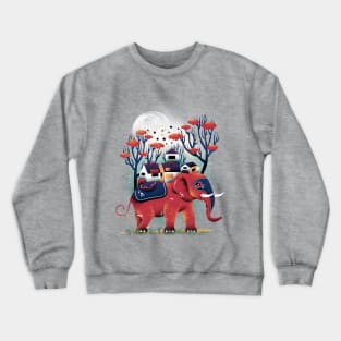 A Colorful Ride Crewneck Sweatshirt